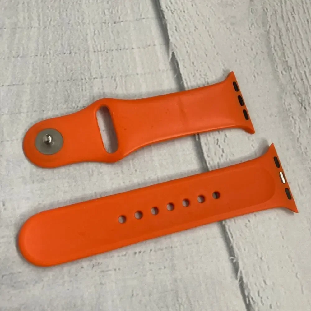 Apple Watch 40mm Sport Band Bundle - 3 - Orange, White, Maroon